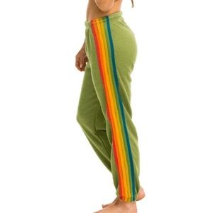 Aviator Nation 6 Stripe Sweatpant